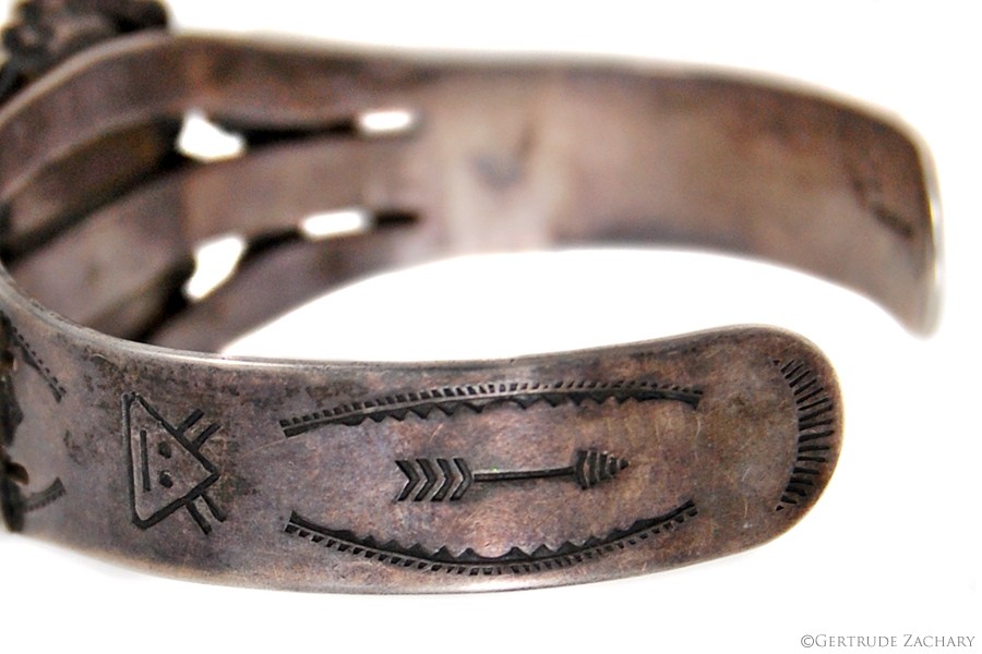 Turquoise Stamp Bracelet PWN107 - Image 2