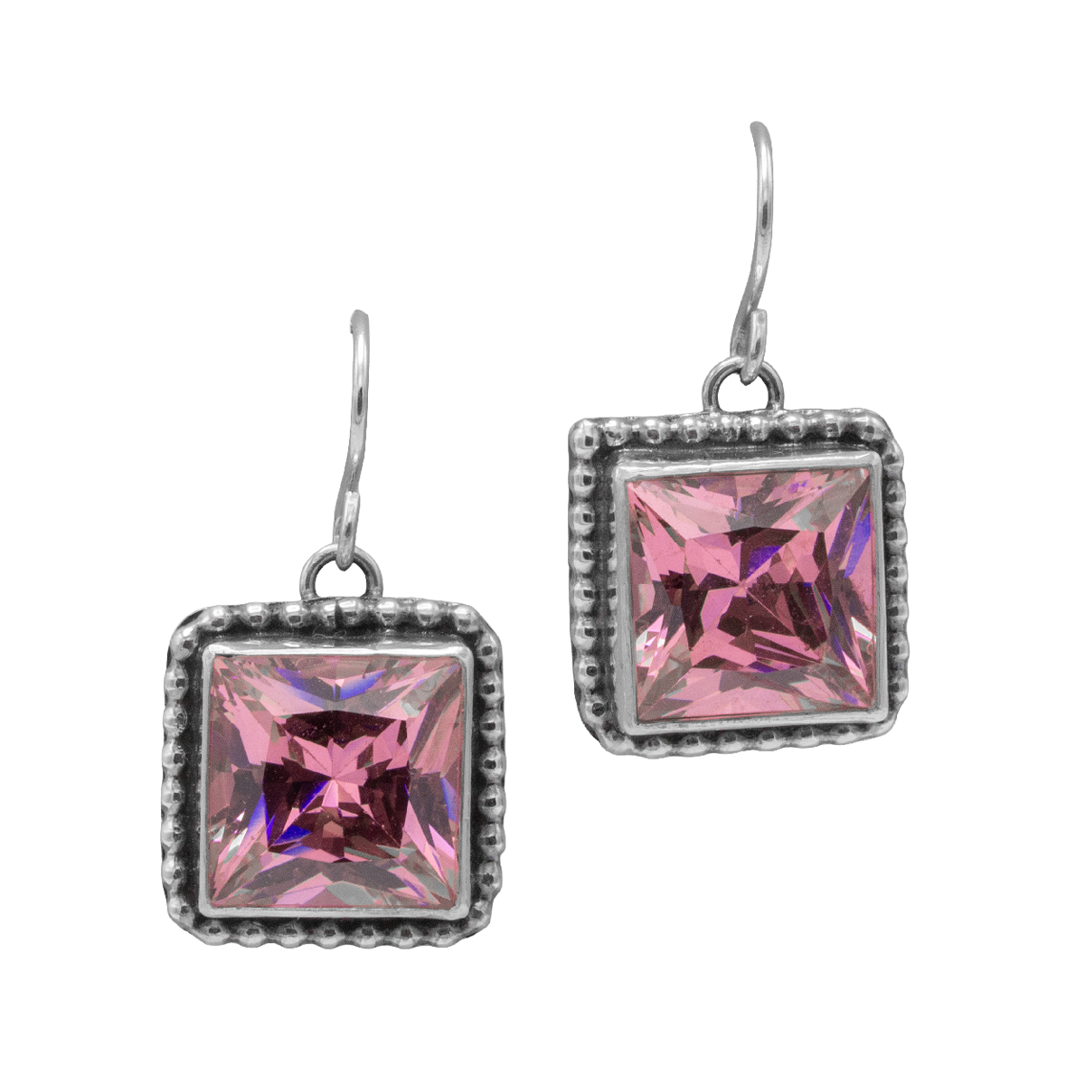 Pink CZ Earrings GZ NW 6807
