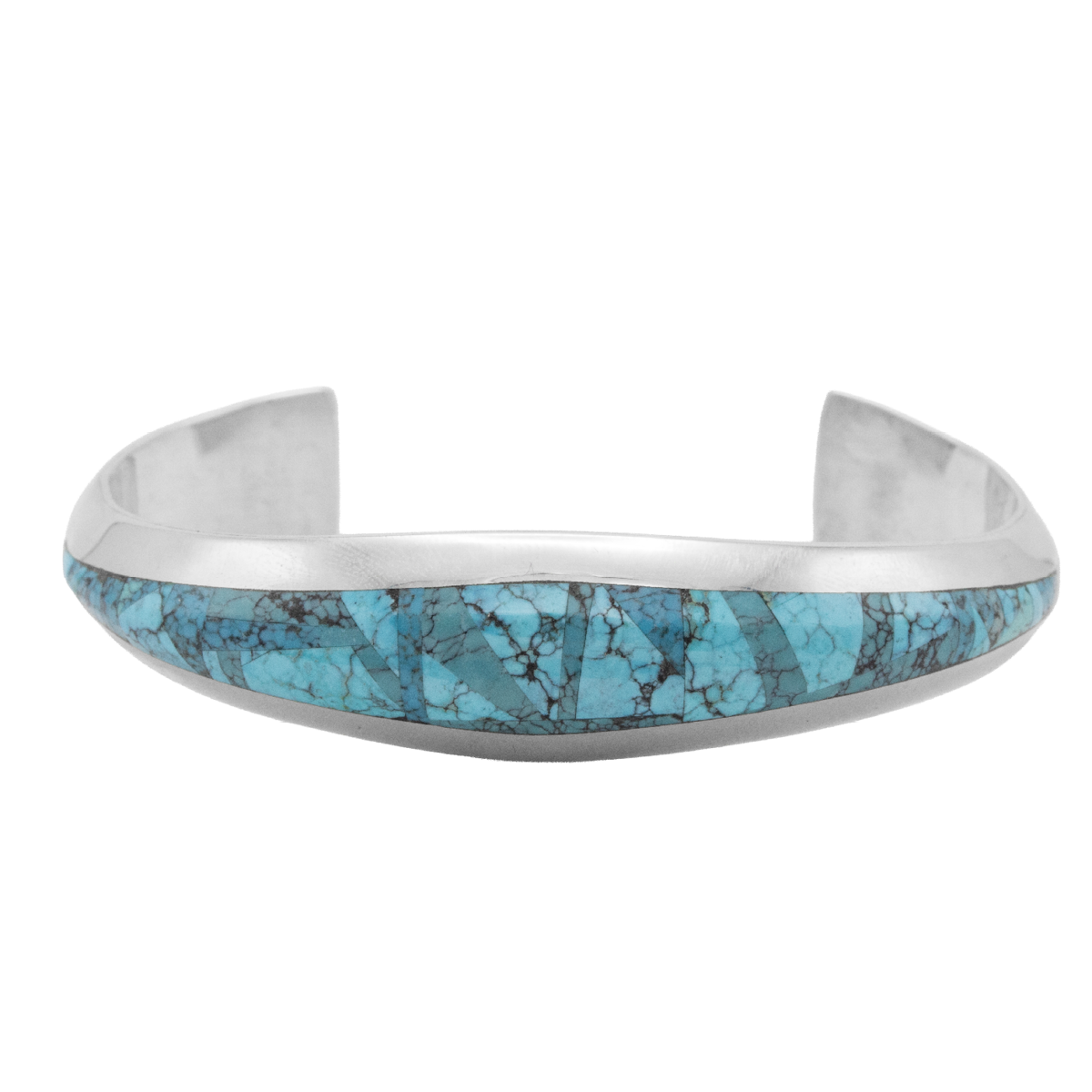 Inlay Turquoise Cuff Bracelet GZ NW 7119