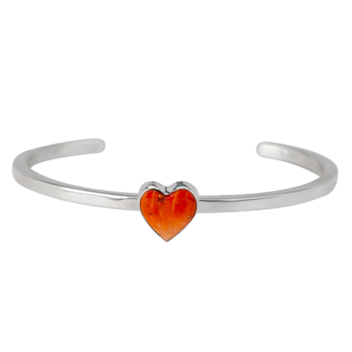 Spiney Oyster Shell Heart Cuff GZ NW 272