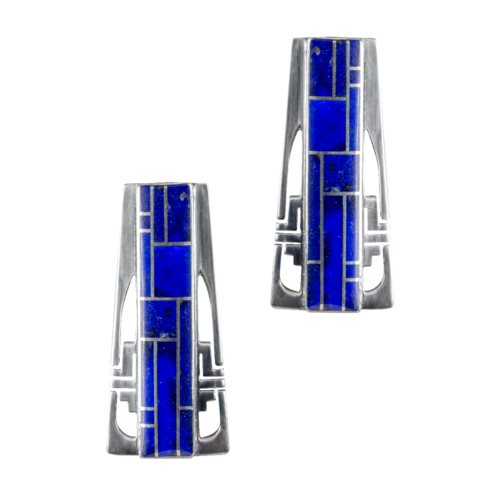 Lapis Inlay Earring GZ NW 511