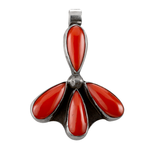 Vintage Coral Pendant GZ NW 985