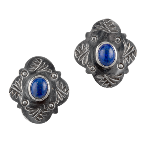Lapis Earring GZ NW 1386