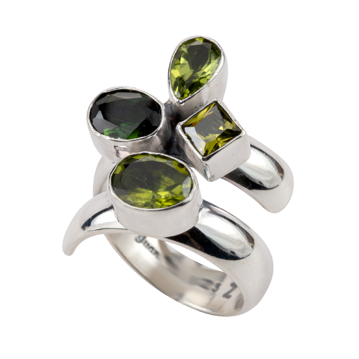Green Gemstone Ring GZ NW 2294 Gertrude Zachary