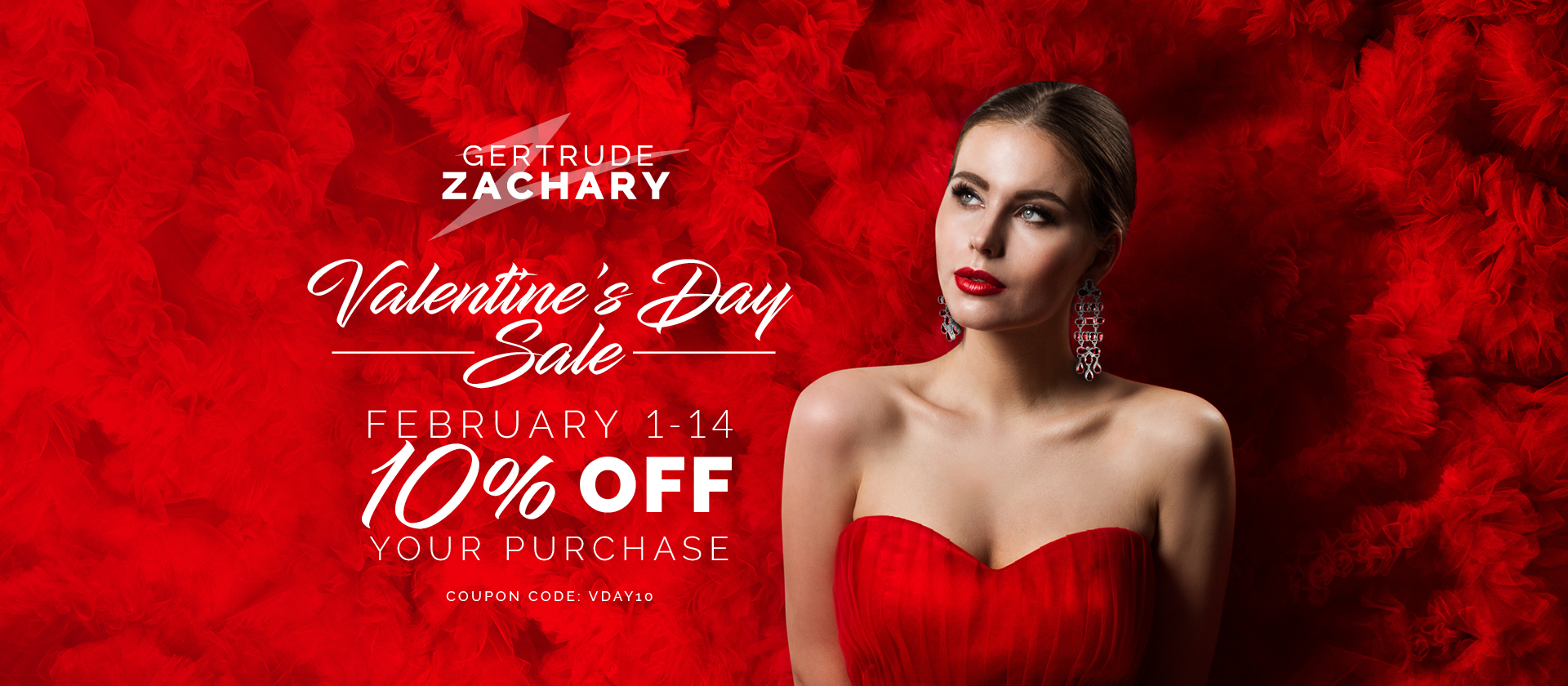 Valentine's Day Sale at Gertrude Zachary