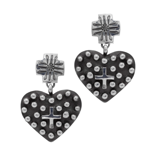 Silver Heart Earring GZ NW 2577