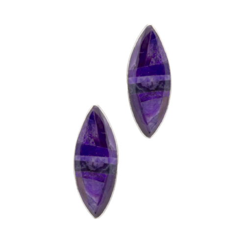 Sugilite Inlay Earring GZ NW 2870
