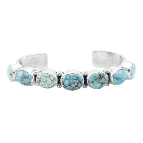 7 Stone Dry Creek Turquoise Cuff Bracelet GZ NW 4958