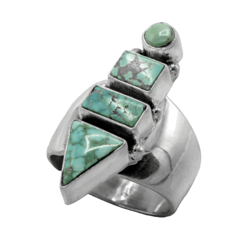 4 Stone Carico Turquoise Ring GZ NW 5338