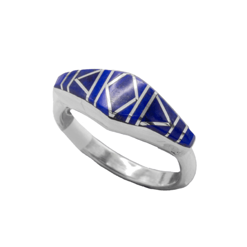 Inlay Lapis Ring GZ NW 5345