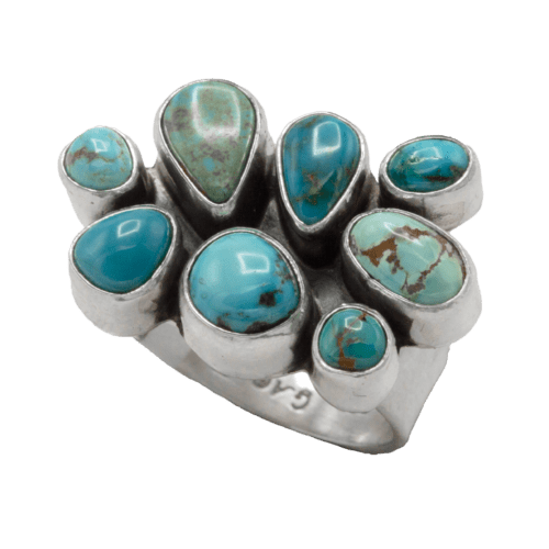 Multi-stone Turquoise Ring GZ NW 5336