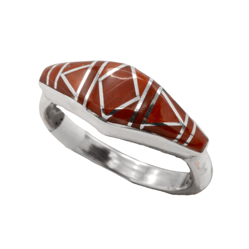 Inlay Coral Ring GZ NW 5343
