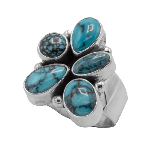 Multi-stone Turquoise Ring GZ NW 5335