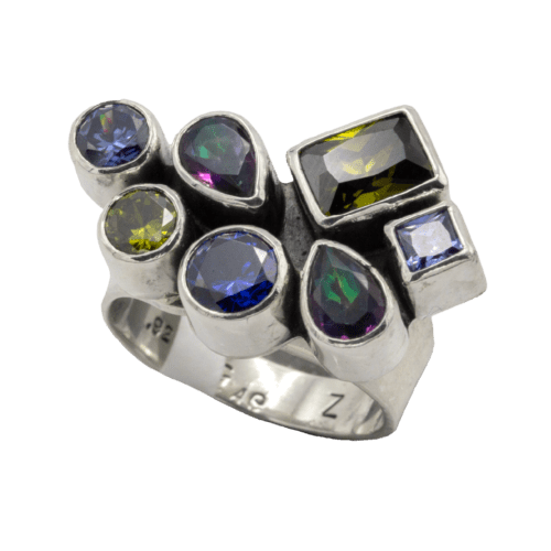 Multi-stone Gemstone Ring GZ NW 5330