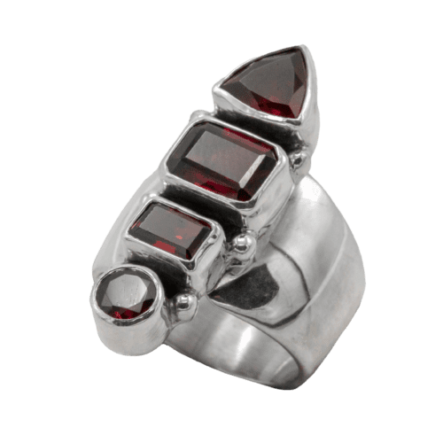 Multi-stone Garnet Ring GZ NW 5328