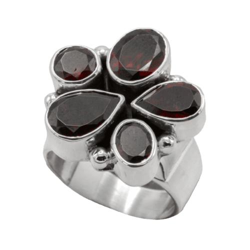 Multi-stone Garnet Ring GZ NW 5329