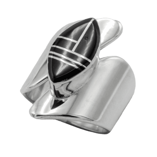 Inlay Jet Ring GZ NW 5364