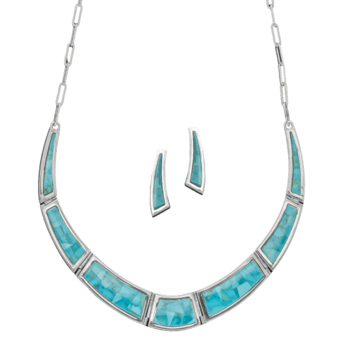 Inlay Fox Turquoise Set GZ NW 5299