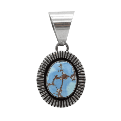 1 Stone Golden Hills Turquoise Pendant GZ NW 5322