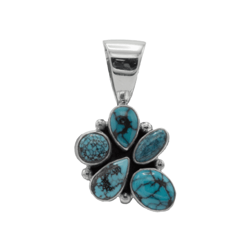 5 Stone Turquoise Pendant GZ NW 5320