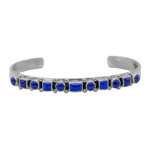 Multi-stone Lapis Cuff Bracelet GZ NW 5356