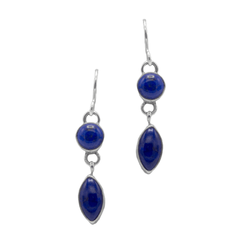 2 Stone Lapis Earrings GZ NW 5294