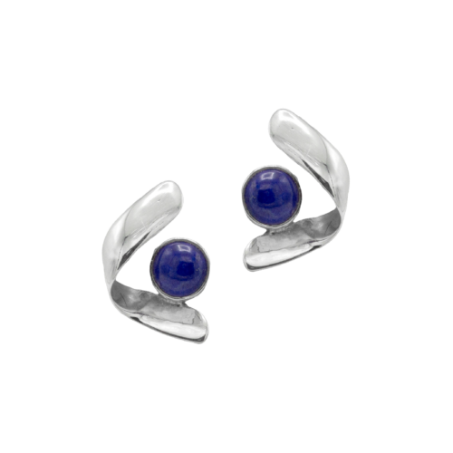 SS & Lapis Earrings GZ NW 5293