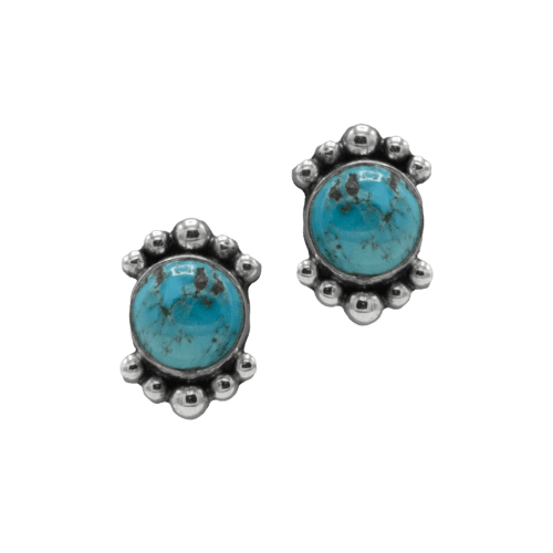 1 Stone Turquoise Earring GZ NW 5286