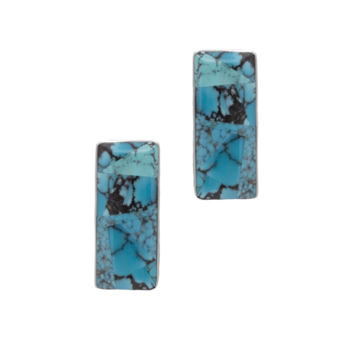 Inlay Turquoise Earrings GZ NW 5402