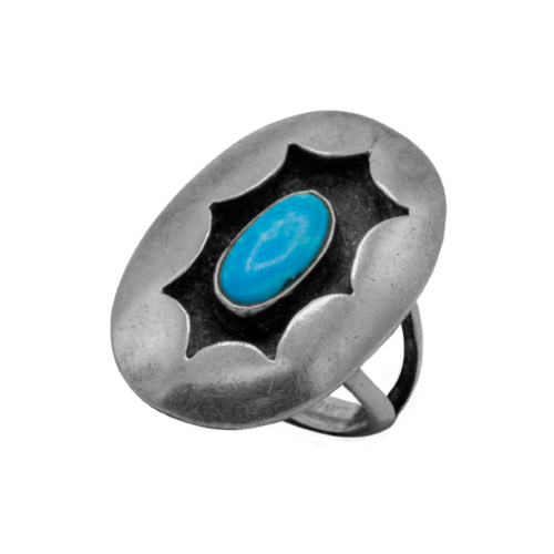 Vintage Turquoise Ring GZ NW 5462