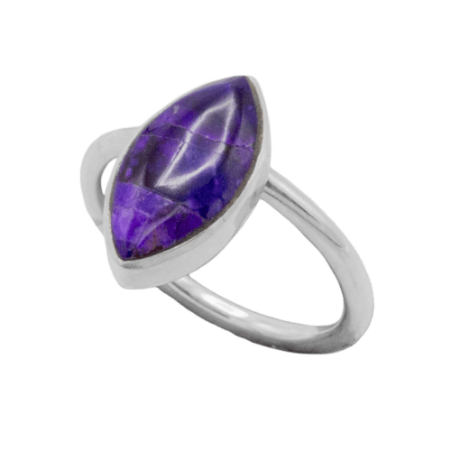 Inlay Sugilite Stackable Ring GZ NW 5416