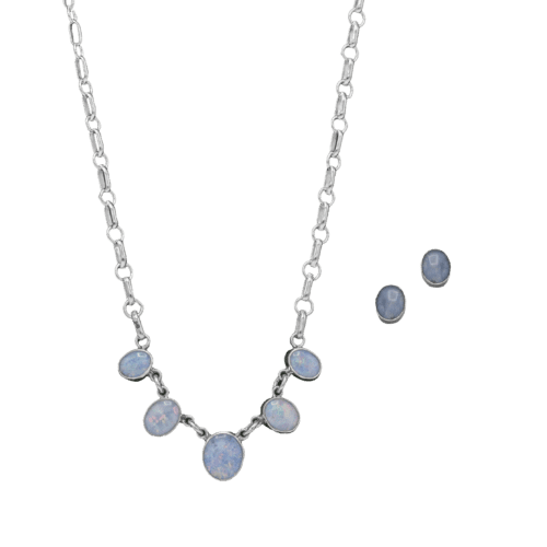 Opal Necklace & Earring Set GZ NW 5380