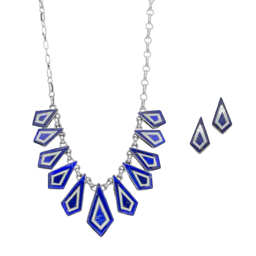 Inlay Lapis & Opal Set GZ NW 5379