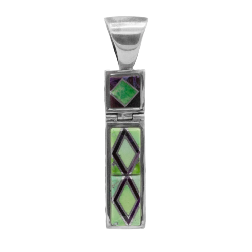 Inlay Carico and Sugilite Pendant GZ NW 5422