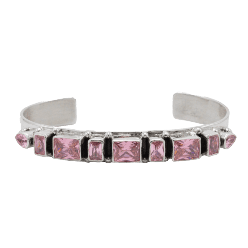 Pink Ice CZ Cuff Bracelet GZ NW 5579