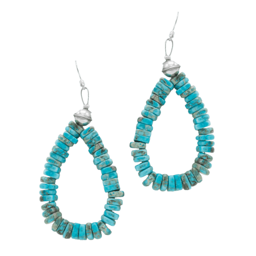 Dyed Jasper Hoop Earrings GZ NW 5486