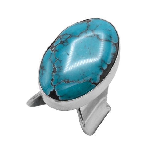 Inlay Turquoise Ring GZ NW 5550