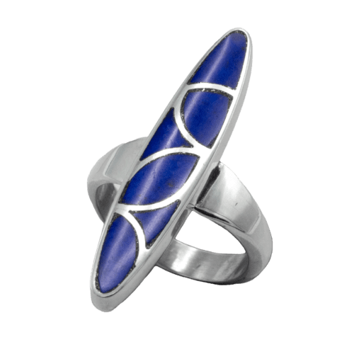 Inlay Lapis Ring GZ NW 5537