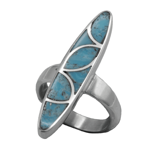 Inlay Sleeping Beauty Turquoise Ring GZ NW 5536