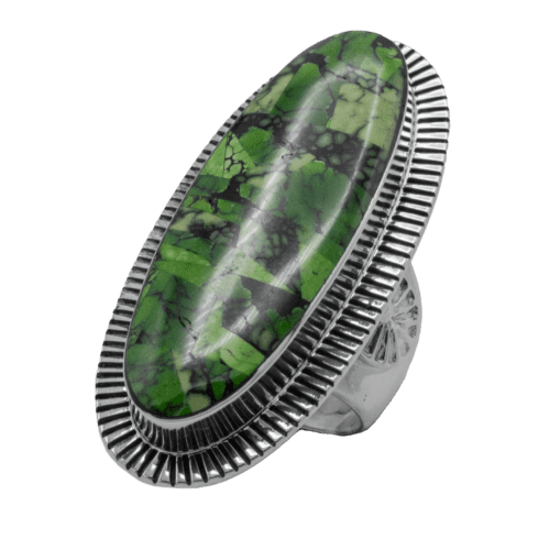 Inlay Turquoise Ring GZ NW 5580
