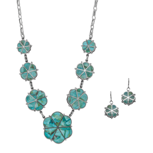 Inlay Candelaria Turquoise Set GZ NW 5573
