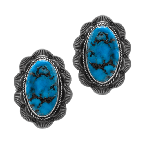 Kingman Turquoise Earrings GZ NW 5566