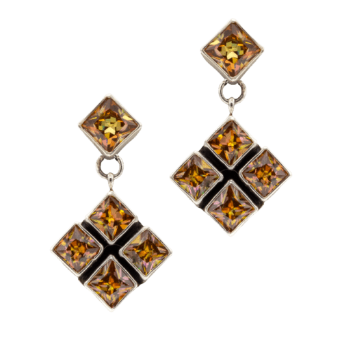 Moonspell CZ Earrings GZ NW