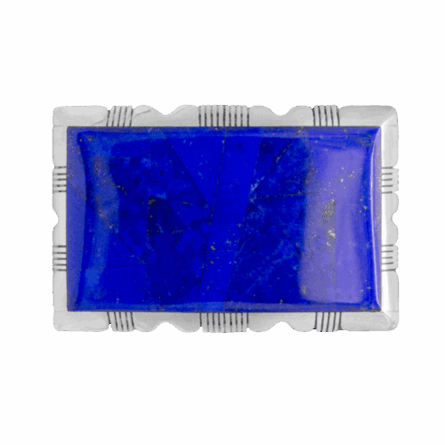 Inlay Lapis Belt Buckle GZ NW 5666