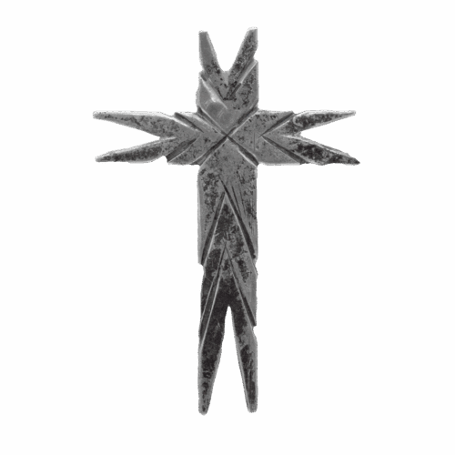 Vintage Sterling Silver Cross Pendant GZ NW 5593