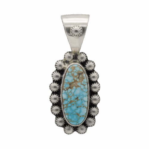 #8 Turquoise Pendant GZ NW 5647