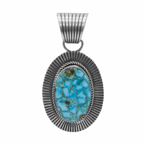 Kingman Turquoise Pendant GZ NW 5598