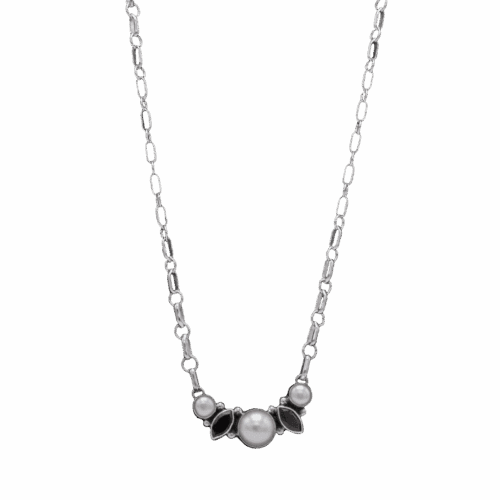 FWP and Onyx Necklace GZ NW 5677