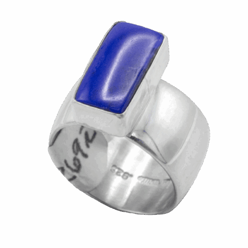 1 Stone Lapis Ring GZ NW 5623