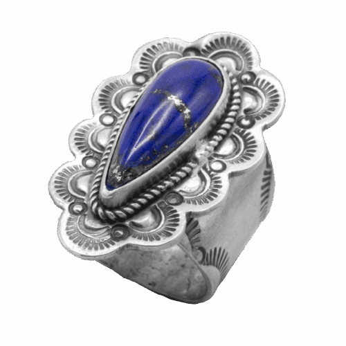 1 Stone Lapis Ring GZ NW 5642